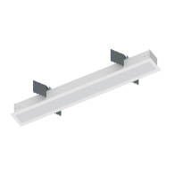 Nora Lighting 24" L-Line LED Recessed Linear - 2,100 Lumens - 3500K - White Trim - 120V-277V