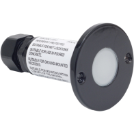 NSL LED Minidisc Light - 5400K - Black Finish - 12V