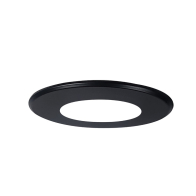 Nora Lighting Round Face Plate for NSLIM - Black