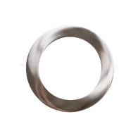 NSL 4" Round Brushed Nickel Trim Only for Thin-Line LED Downlight