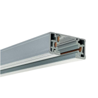 Nora Lighting 48" One-Circuit Track - Halo Style - Silver