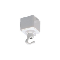 Nora Lighting Track Lighting Utility Hook - Black