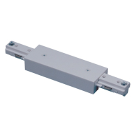 Nora Lighting One-Circuit Track System I-Connector - Silver