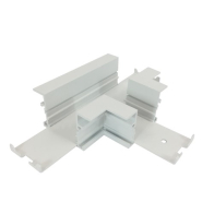 Nora Lighting Recessed Track Housing T-Connector - White
