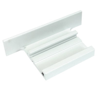 Nora Lighting Recessed Track Housing Dead End - White