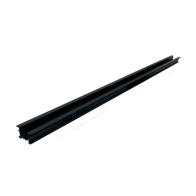 Nora Lighting 48" Recessed Track Housing - Black