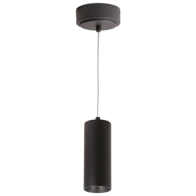 Nora Lighting 2" iLENE Mini Cylinder - Pendant Mount - 1000 Lumens - 15W - 2700K - Black - 120-277V
