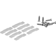 Progress Lighting Hide-a-Lite Mounting Clips/Screws for Tape Light - Pack of 10