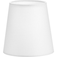 Progress Lighting White Linen Tapered Shade for Elara Collection
