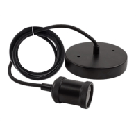 Green Creative Pendant Light Kit - E26 Socket - Black