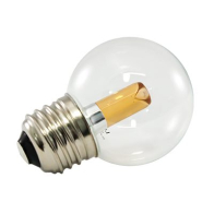 American Lighting 1.4W Pro G50 LED Bulb - Dimmable - E26 Base - Transparent - 2400K - 30 Lumens - 120V - 25 Count