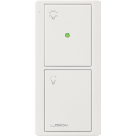 Lutron Pico Wireless Control Keypad - 2-Button w/ Nightlight - White