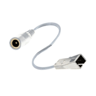 Westgate 6" Driver To Light Power Feed Cable For 12V Slim Pucks - White