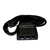 Westgate 3-Port Splitter For 12V Slim Puck Series - Black