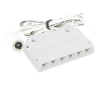 Westgate 6-Port Splitter For 12V Slim Puck Series - White
