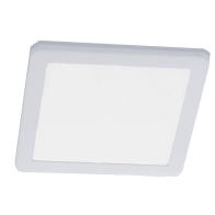 Westgate PL12S 4" LED Square Slim Puck Light - 3.5W - 4000K - 230 Lumens - 12V - White
