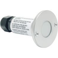 NSL LED Minidisc Light - 2900K - Aluminum Finish - 12V