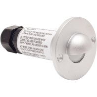 NSL LED Minidisc Scoop Light - 2900K - Aluminum Finish - 12V