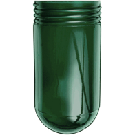 RAB Green Round Bottom Glass Globe - 100 Series