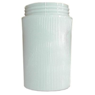 RAB White Polycarbonate Permaglobe - 100 Series