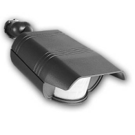 RAB Gotcha! Outdoor Motion Sensor - 110º Detection - 120-277V - Black