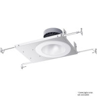 SLG 4”/ 6”/ 8” New Construction Universal Housing for DE Series Downlight w/ Emergency Backup Bracket