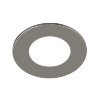 RAB Brushed Nickel Trim for 4" PUCKFA LED Puck Light
