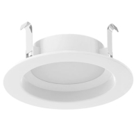 RAB R34 4" LED Retrofit Downlight - Smooth Reflector - CCT Selectable - 120V - White