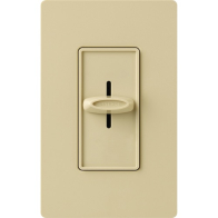 Lutron Skylark Slide-to-Off 3-Speed Fan Control - Single-Pole - Ivory