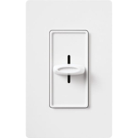 Lutron Skylark Slide-to-Off 3-Speed Fan Control - Single-Pole - White