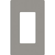 Lutron Claro Screwless Designer Wallplate - 1 Gang - Cobblestone
