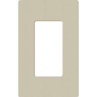 Lutron Claro Screwless Designer Wallplate - 1 Gang - Clay