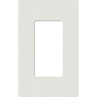 Lutron Claro Screwless Designer Wallplate - 1 Gang - Lunar Gray