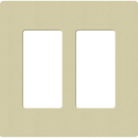 Lutron Claro Screwless Designer Wallplate - 2 Gang - Sage