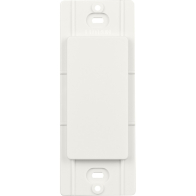 Lutron Claro Blank Insert - Glacier White