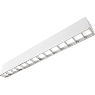 Westgate SCX 36" LED Linear Light - Louver Lens - 30W - CCT Selectable - 3,551 Lumens - 120-277V - White