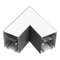 Westgate SCX Series 60 Degree Corner Section - 3K / 35K / 4K / 5K - Black