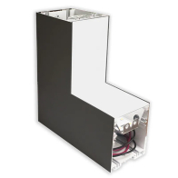 Westgate SCX Series Inside Corner Section - 3K / 35K / 4K / 5K - Black