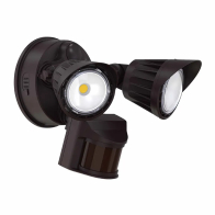 Westgate SL LED Security Light - Motion Sensor - 20W - CCT Selectable - 1,900 Lumens - 120V - Bronze