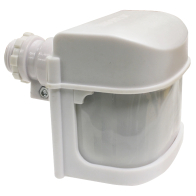 Westgate 240 Degree PIR Motion Sensor Short Arm 350W Max - IP65 - White