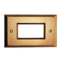 Westgate Trim For SLE Step Lights - Flat - Antique Bronze
