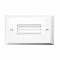 Westgate Trim For SLE Step Lights - Horizontal Louver - White