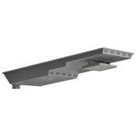 Westgate SOLN LED Smart Integrated High Lumen Solar Roadway/Area Light - 30W - 3000K - 6,000 Lumens - Gray