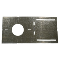 Lotus Flat Rough-In Plate for 2" Recessed Fixtures