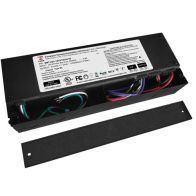 Lotus LED Driver - 192W (2 x 96W) Capacity - 120V / 0-10V Dimming - Wet Location - 120-277V Input / 24V DC Output