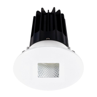 Lotus 2" LED Recessed Downlight - 15W - 2700K - 980 Lumens - Diamond Reflector - Square Hole Trim - 120V