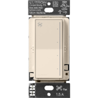 Lutron Sunnata Fan Control - Light Almond