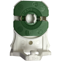 Stucchi Medium Bi-Pin Non-Shunted T8 Socket Post Mount - Green
