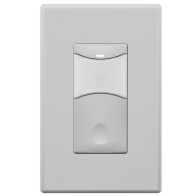 SensorWorx Wall Switch Sensor - Dual Tech + Daylight Detection - Auto On - Stand Alone - 12-24V - Gray