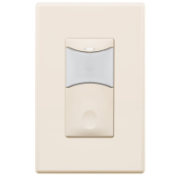 SensorWorx Wall Switch Sensor - Humid Environment - PIR - Manual On - Stand Alone - 12-24V - Ivory